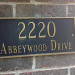 Address Sign